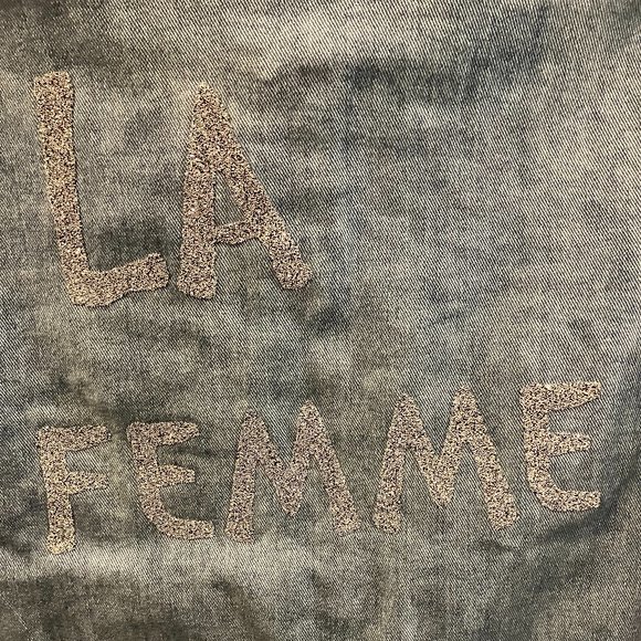 ⭐Host Pick⭐ One Teaspoon "LA FEMME" Denim Jacket with Swarovski Crystals - NWT - Picture 6 of 6